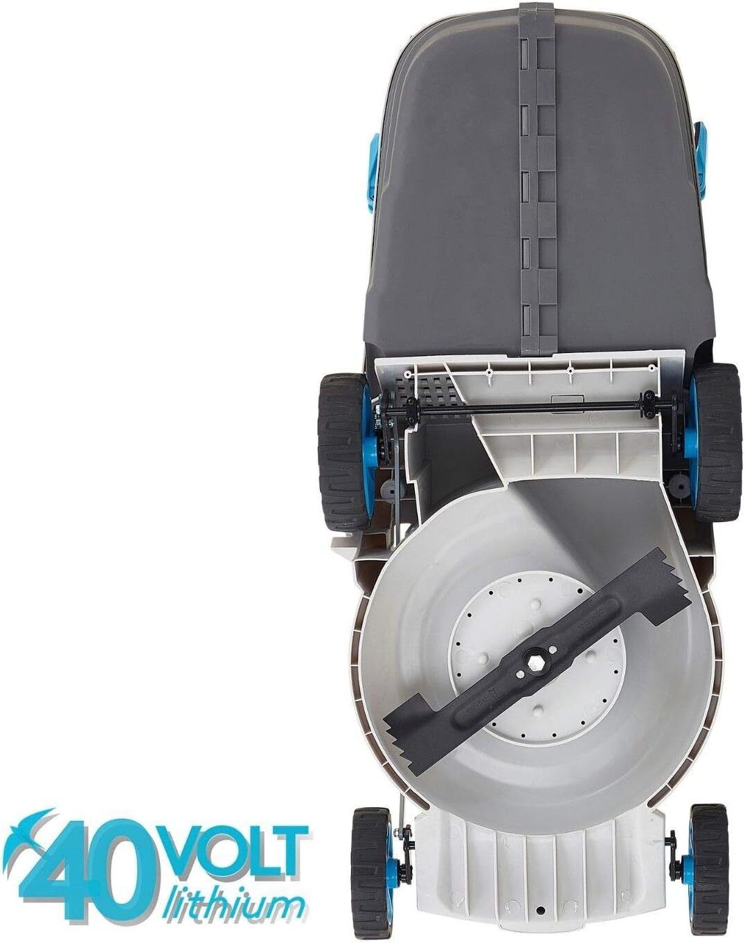 Cordless Lawn Mower, 18 Inch Lightweight Lawn Mower, 40V Lithium-ion Lawnmower