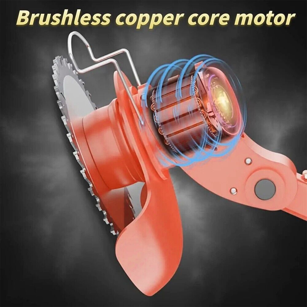 Cordless Lawn Mower Walk-Behind Push Lawn Mower Electric Lawn Mower+2x Batteries