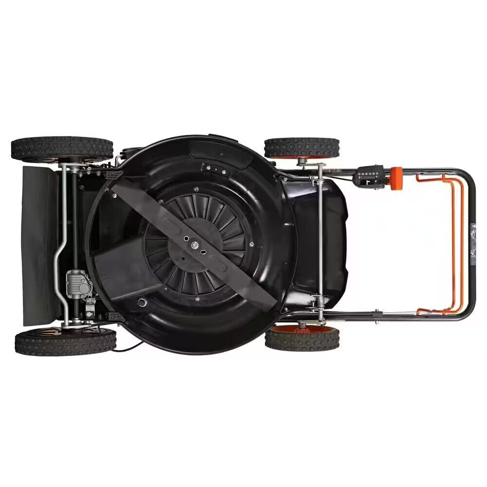 22 in. 201cc Self-Propelled Gas Lawn Mower - High Wheel 3-in-1, CVT, 6-Speed