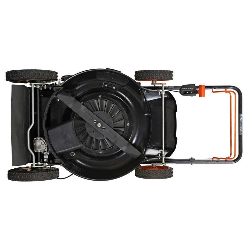 YARDMAX 3-in-1 Self Propelled Gas Mower 22" 201cc 6-Speed CVT High Wheel RWD