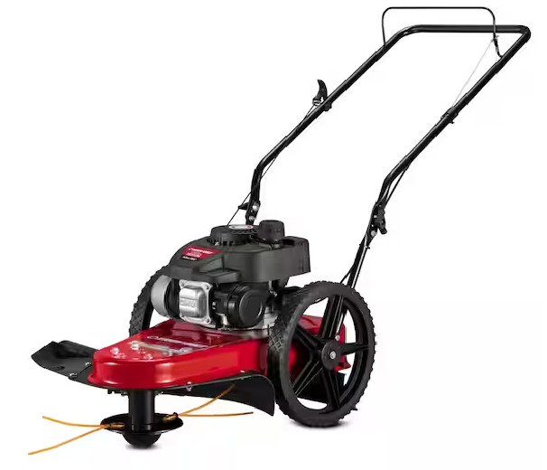👨‍🌾 Troy-Bilt Walk Behind String Trimmer Mower, TB22TM 22 in. 140 cc Gas Red