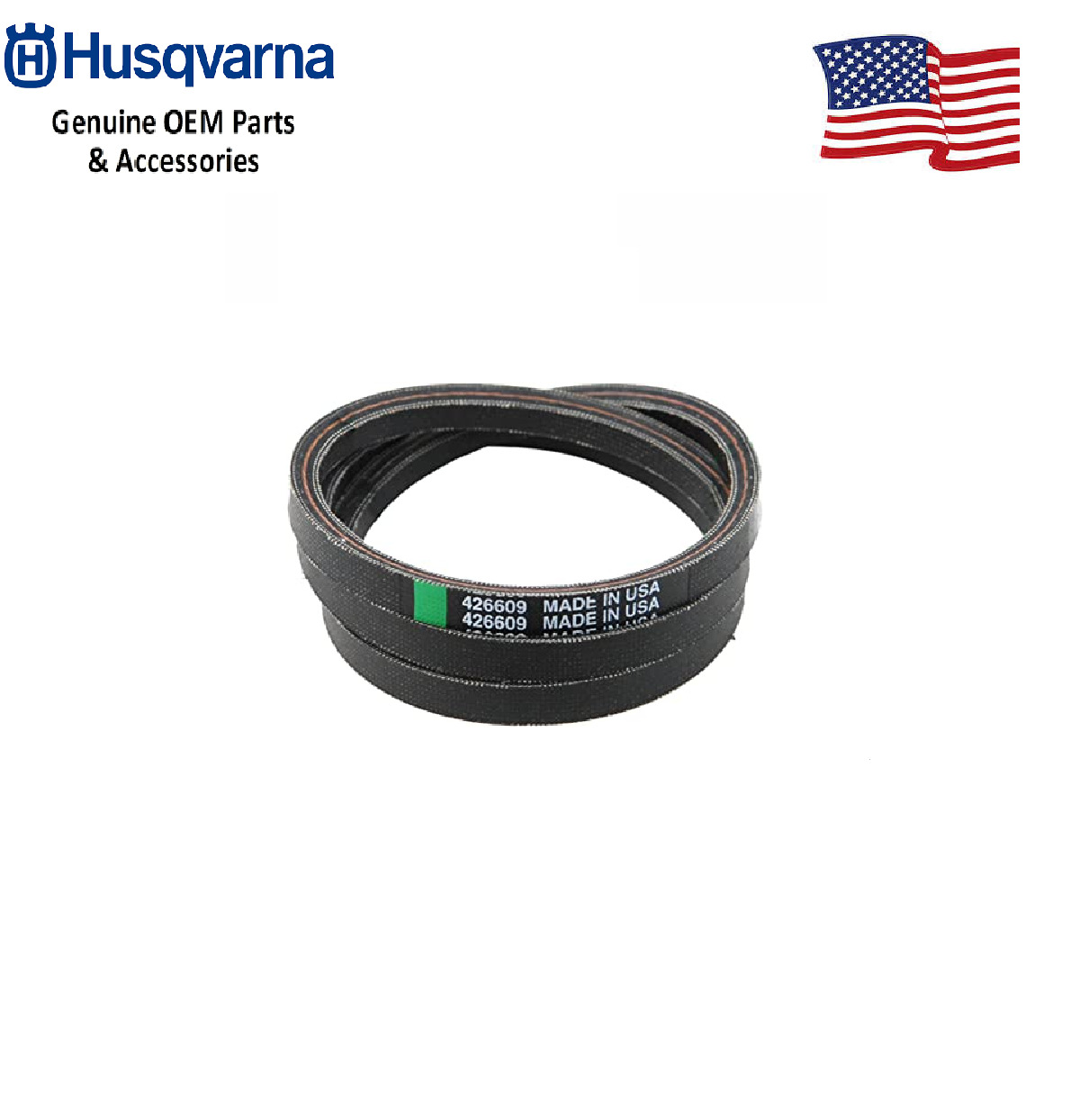 OEM 532196853, 532426609 Husqvarna 32 3/8" Deck Belt for Walk-Behind Lawn Mowers