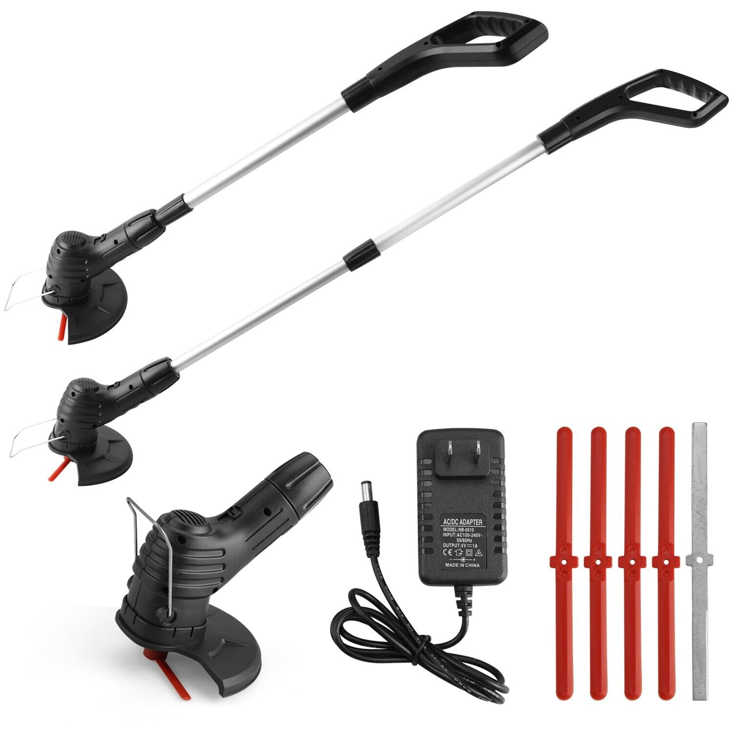 Electric Cordless Grass String Trimmer Lawn Edger Weed Wacker Cutter US STOCK
