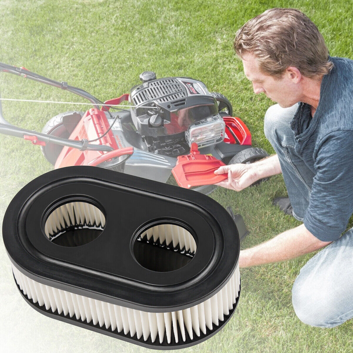 New Air Filter Kits for Briggs And Stratton 798452 593260 5432 5432K Lawn Mower