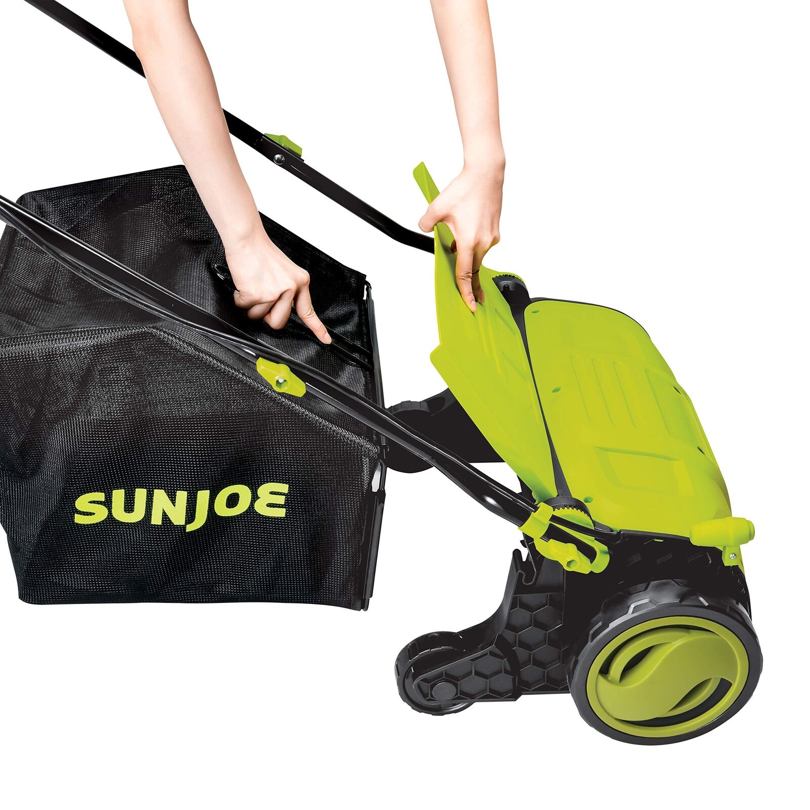 Restored Sun Joe AJ805E, 15-Inch, 13-Amp, Electric Dethatcher and Scarifier,