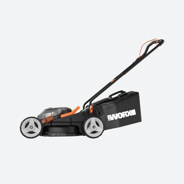 WG779 WORX 40V Power Share 4.0AH 14" Lawn Mower w/ Mulching & Intellicut - OB