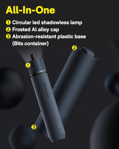 Cordless Electric Screwdriver Set with USB-C Charging