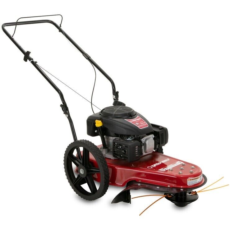 Troy-Bilt Walk Behind String Trimmer Mower, TB22TM 22 in. 140 cc Gas Red
