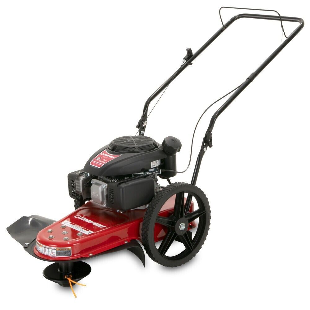Troy-Bilt Walk Behind String Trimmer Mower, TB22TM 22 in. 140 cc Gas Red