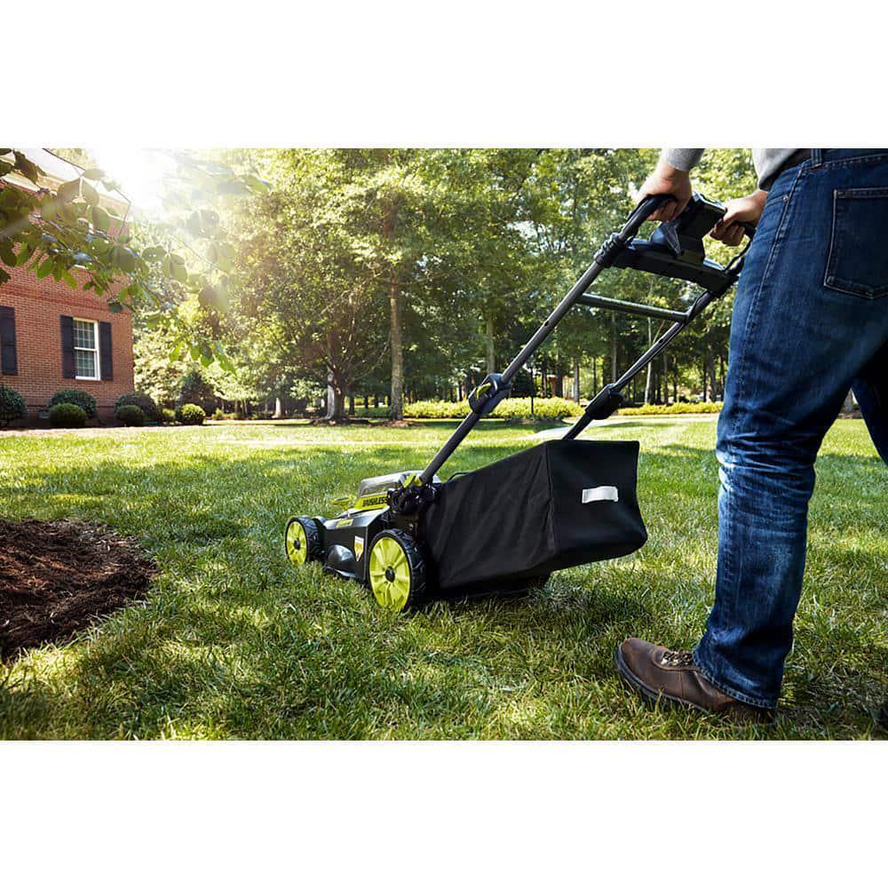 RYOBI Walk Behind Mower 20" 40V Brushless Cordless With Battery and Charger