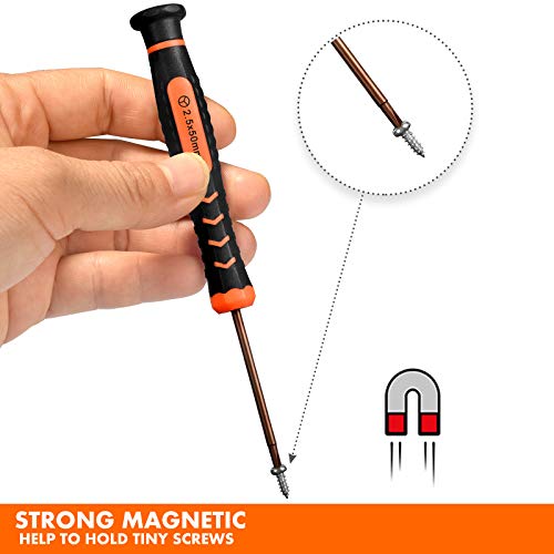 TECKMAN Triwing Screwdriver 2.5mm for Nintendo Wii and More