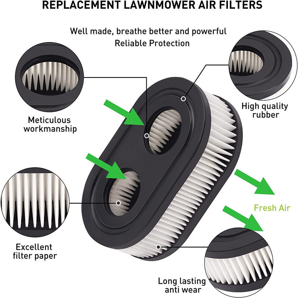 Air Filter Kits for Briggs And Stratton 798452 593260 5432 5432K Lawn Mower