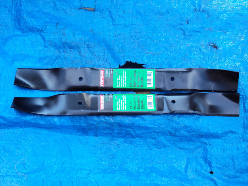 CRAFTSMAN 21" WALK-BEHIND LAWN MOWER MULCH / BAG BLADES 