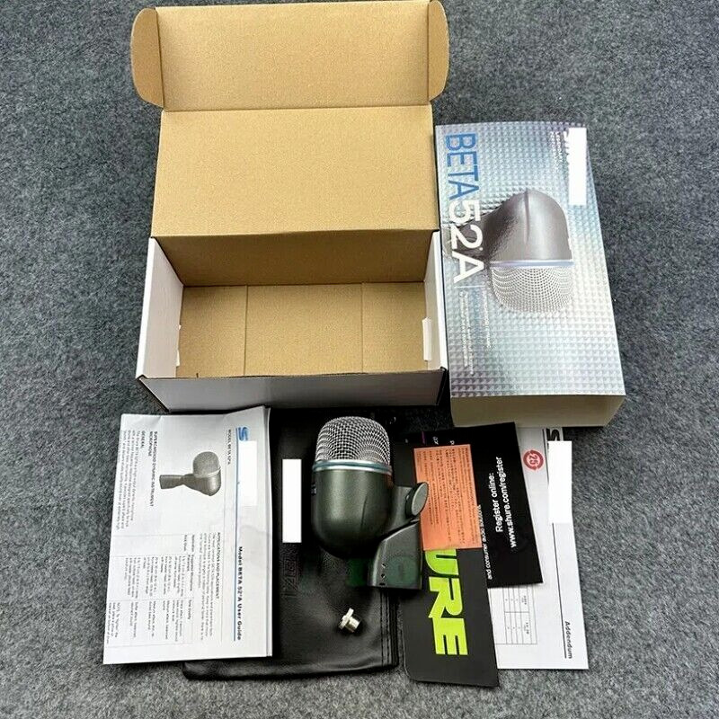 New Beta 52A Supercardioid Dynamic Microphone Kick Drum