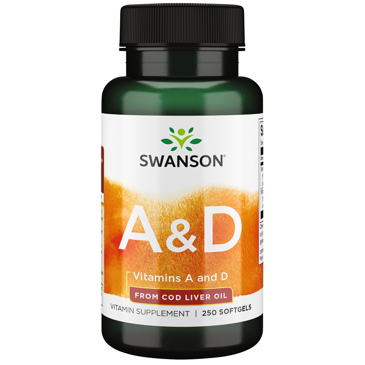 Swanson Vitamin a and D 250 Softgels