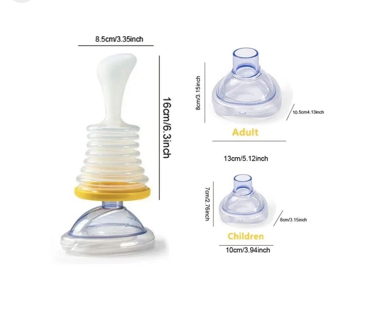 LifeVac Portable Suction Device for A Choking Emergency US
