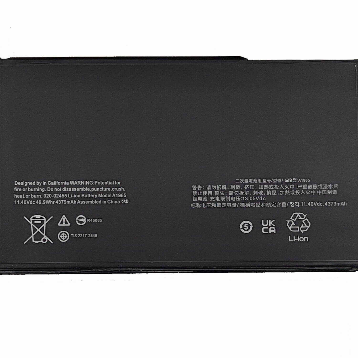 ✅A1965 A2179 A1932 Battery for Apple MacBook Air 13" Retina Early 2020 2018 2019