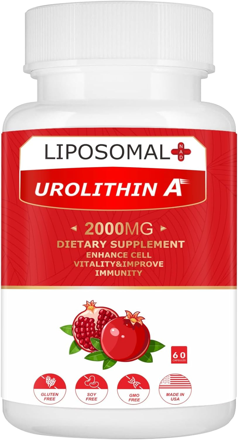 NEW***Liposomal Urolithin a Supplement 2000MG -Antioxidant Supplement with Organ