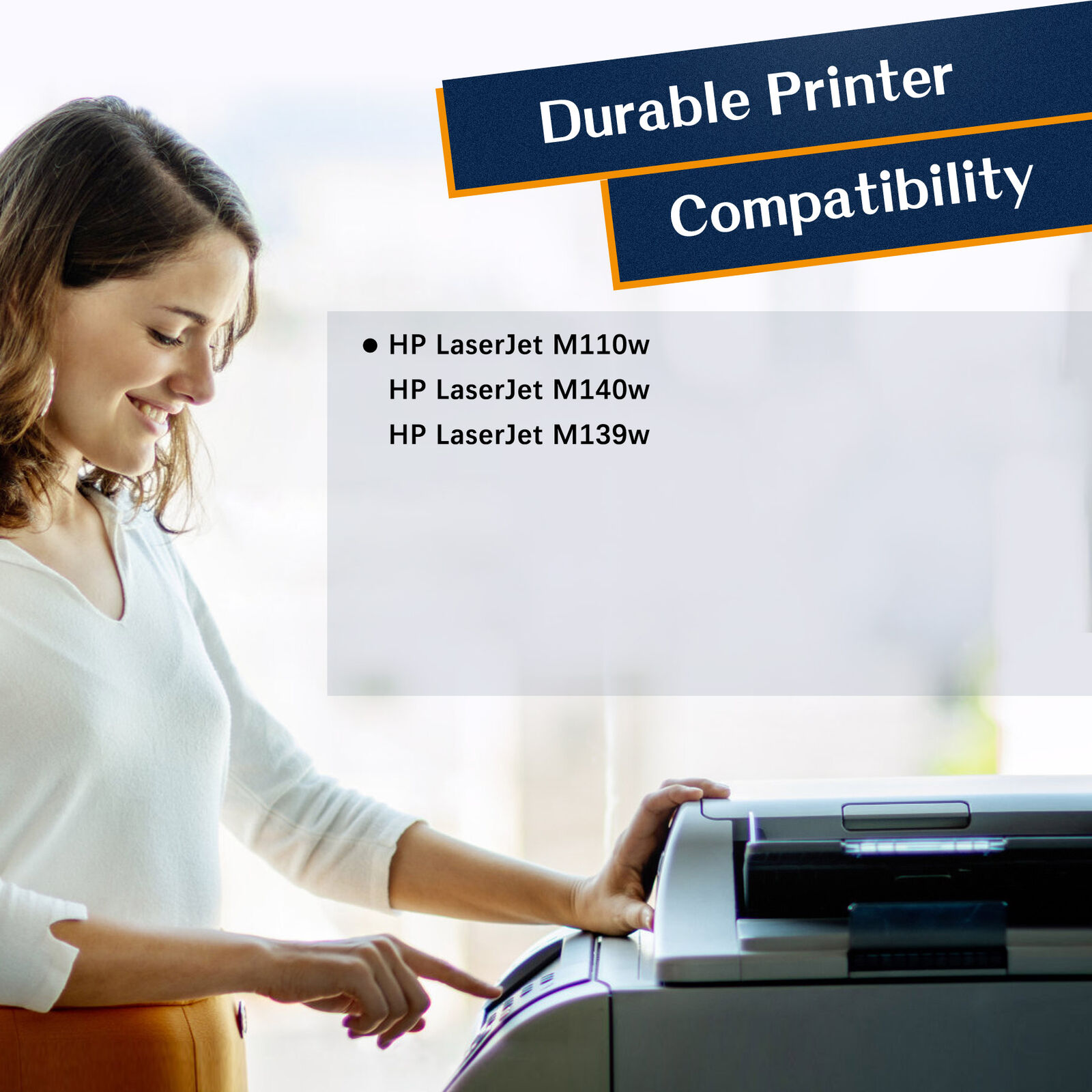 1PK 141A Black Toner Cartridge compatible with HP W1410A LaserJet M110w M140w
