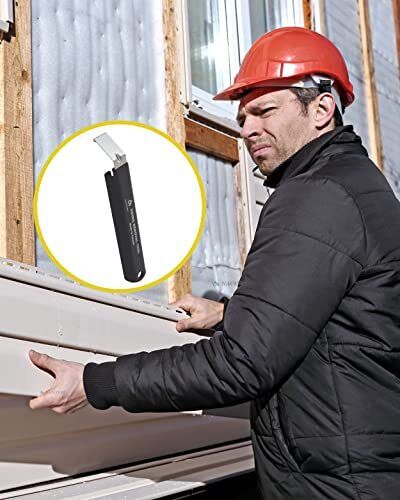  Vinyl Siding Tools Pack –7 Inch Heavy Duty Vinyl Siding Repair with Durable 1