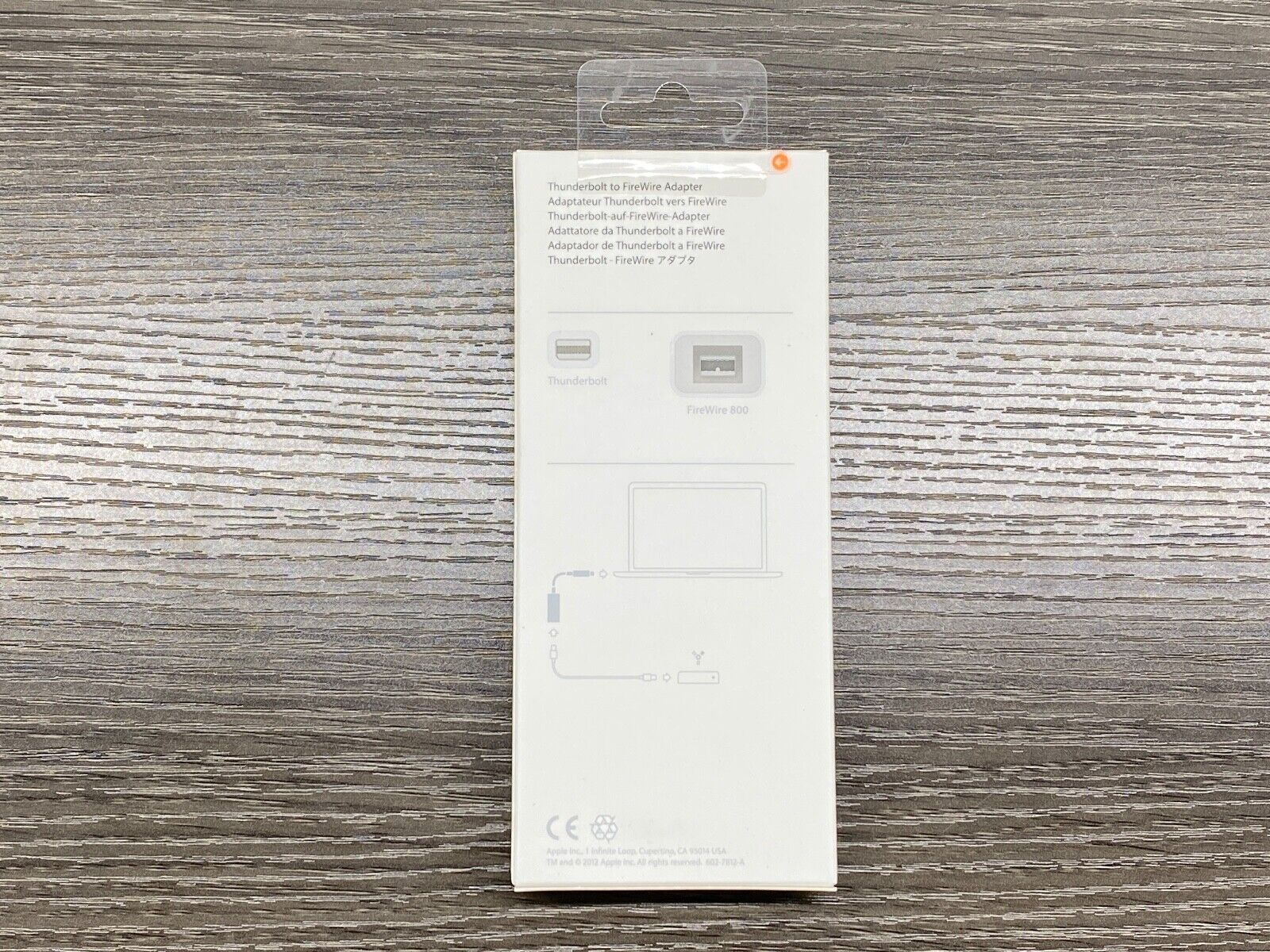 NEW SEALED BOX Apple Thunderbolt to FireWire Adapter Cable MD464LL/A A1463