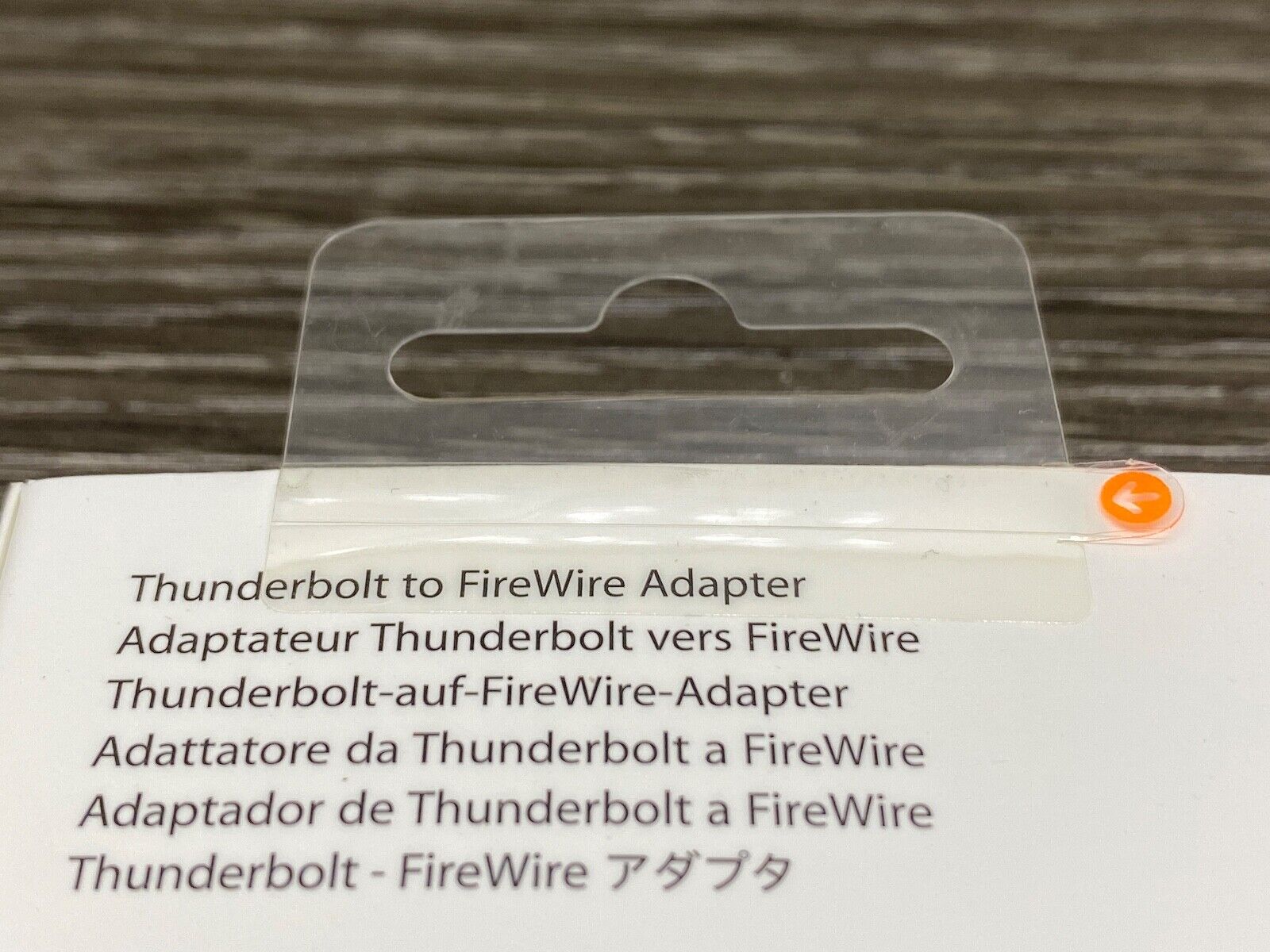 NEW SEALED BOX Apple Thunderbolt to FireWire Adapter Cable MD464LL/A A1463