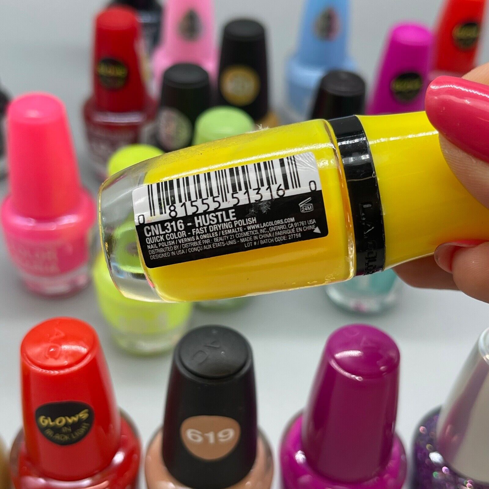 L.A. COLORS Nail Polish 20 Per Order !COLORS MAY VARY! 20 Pack Exp 1/26+