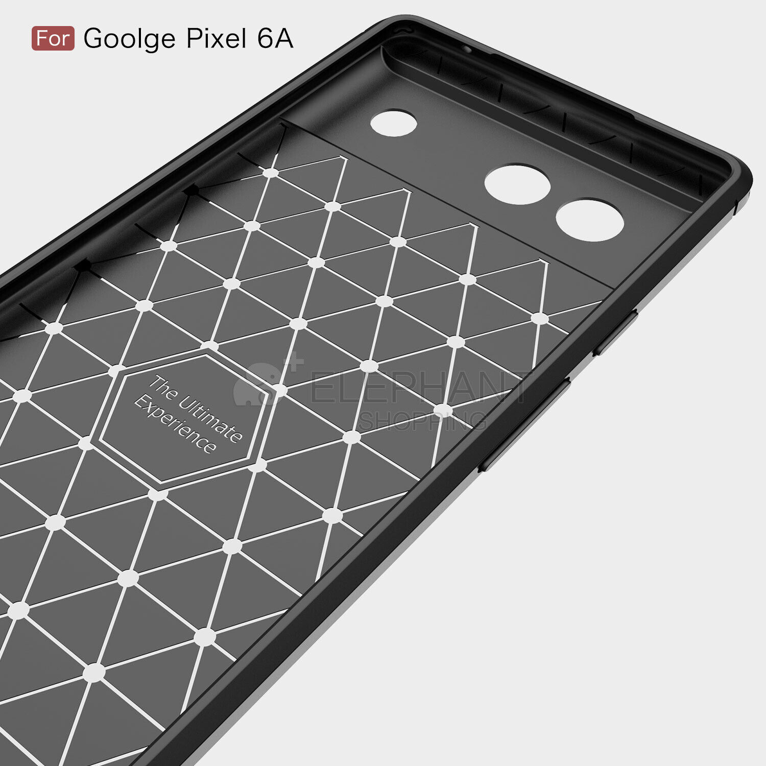 For Google Pixel 6a Slim Carbon Fiber Shockproof Heavy Duty Soft Cover CASE