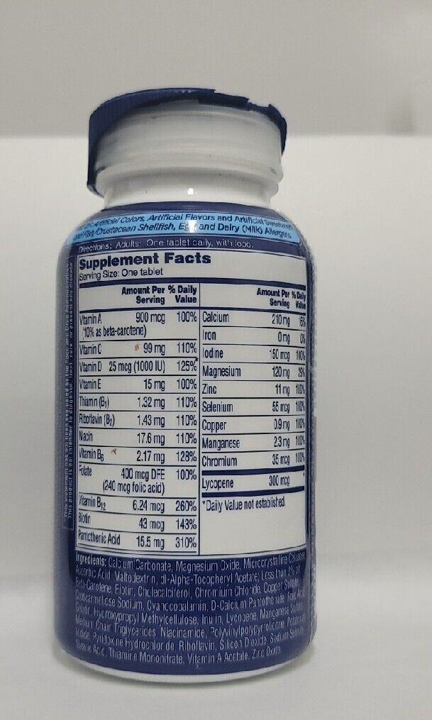 One A Day Men's Health Formula, Multivitamin/Multimineral Supplement 200 tabs