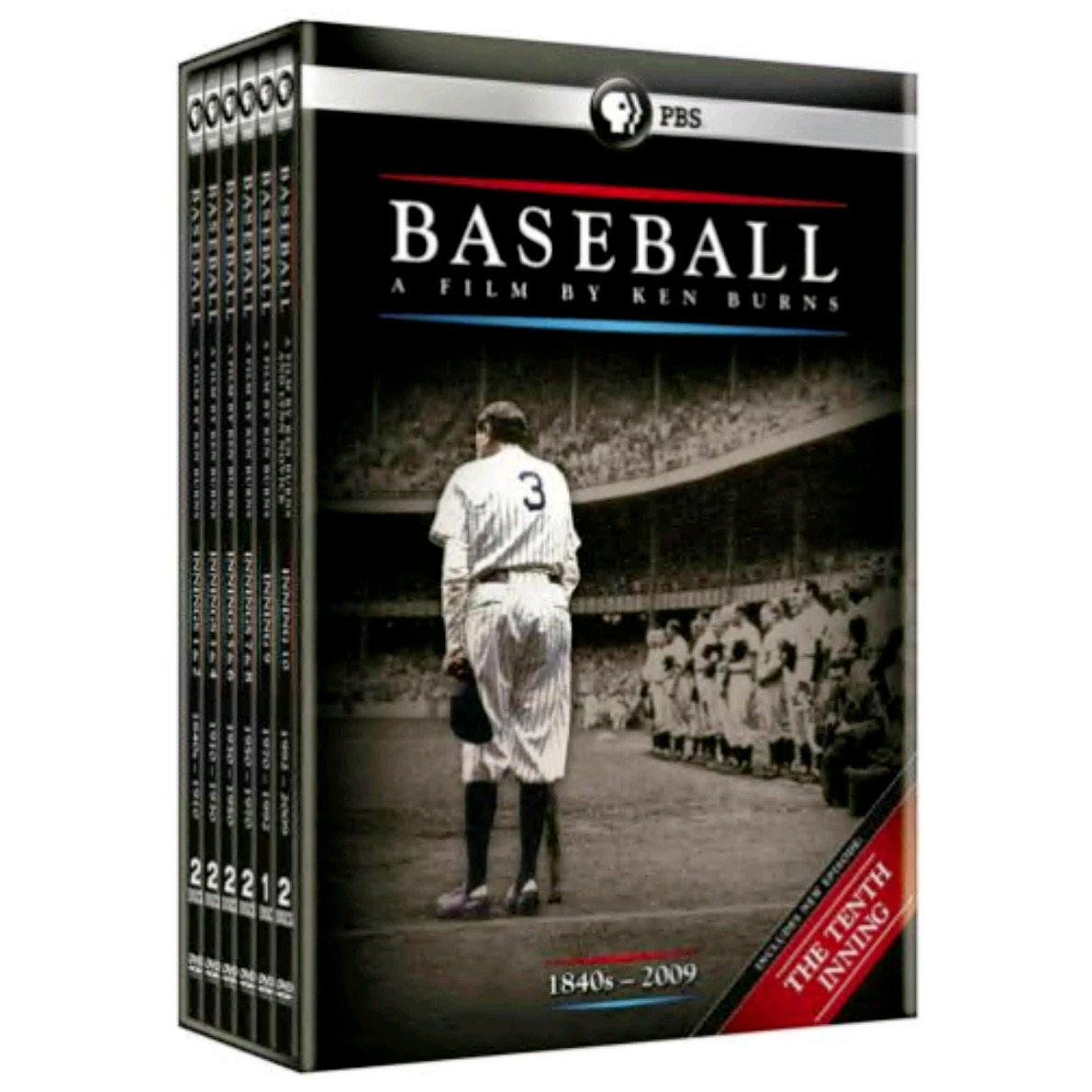 Baseball: A Film by Ken Burns (DVD, 11-Disc Set)Region 1 Free shipping-US seller