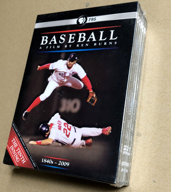 Baseball: A Film by Ken Burns (DVD, 11-Disc Set)Region 1 Free shipping-US seller