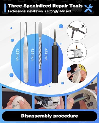 OLCLSS 13-in-1 Replacement Kit for Oculus Quest 2 Controller/Meta Quest 3 Controllers