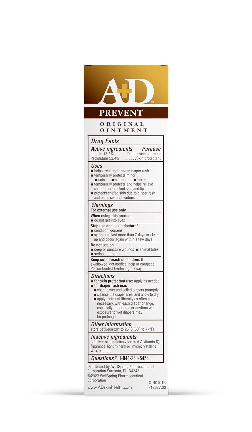 A+D Original Ointment, 4 Ounce