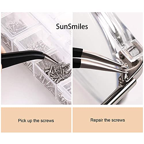 Eyeglass Repair Kit with Nose Pads and Tools