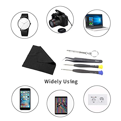 Eyeglass Repair Kit with Nose Pads and Tools