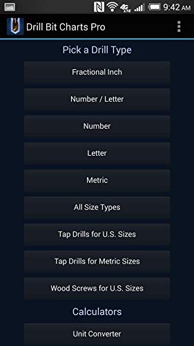 Drill Bit Charts Pro (v1.2.6)