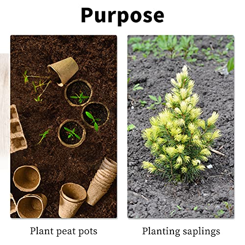 TCBWFY Garden Auger Drill Bit for Planting 3.5"x16"and 1.6"x16.5"Auger Drill Bit Plant Flower Bulb Auger Spiral Hole Drill Earth Post Umbrella Bulb Planter Auger for 3/8"Hex Drive Drill
