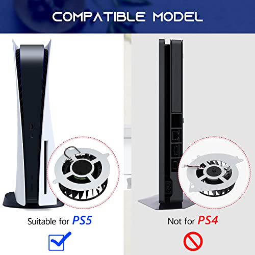 Sony PS5 Internal Cooling Fan Replacement, 23 & 17 Blades