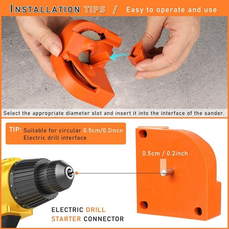 Multipurpose Drill Bit Grinding Sharpener,Electric Drill Bit Sharpener for 2936