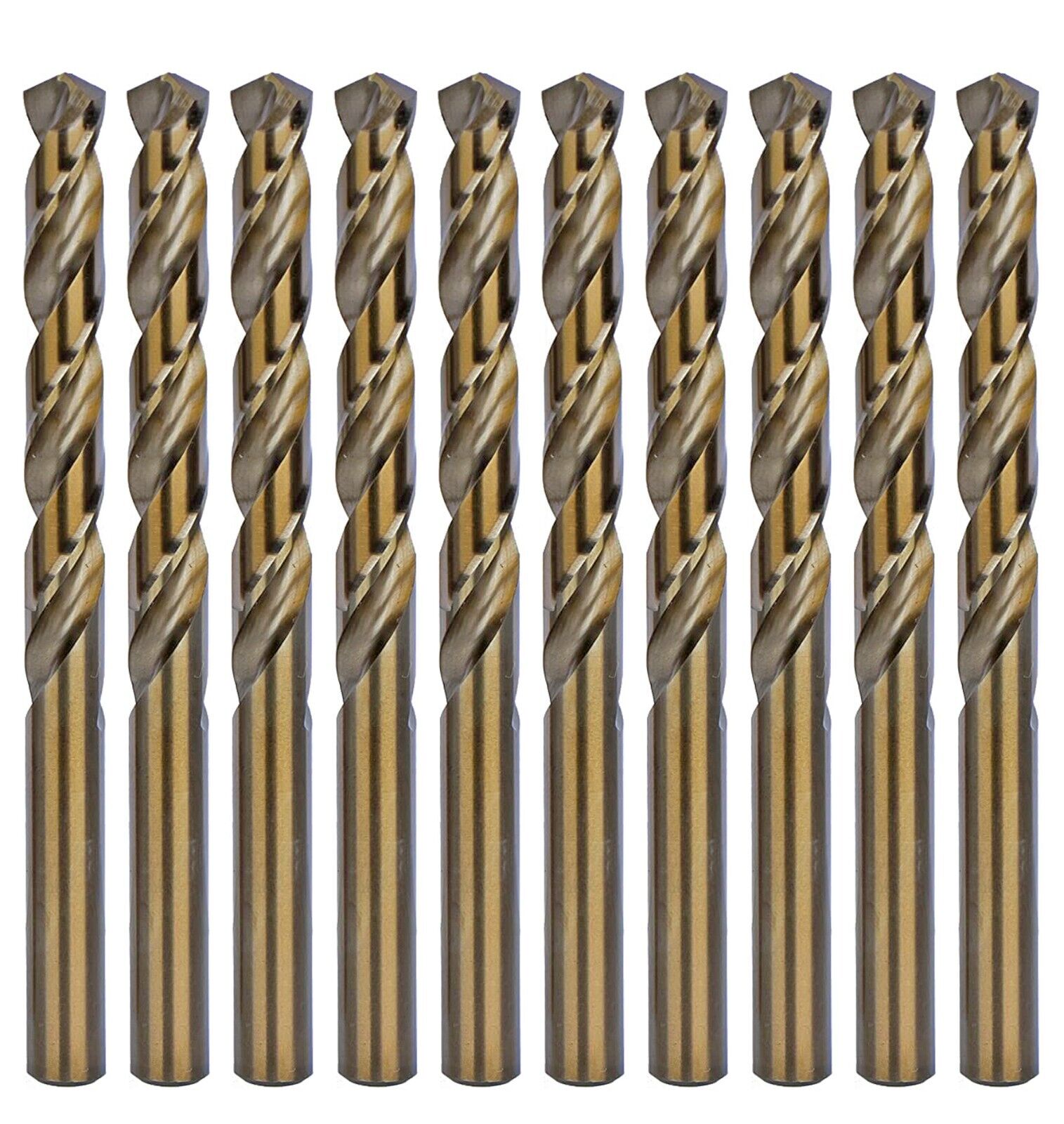 Cobalt Drill Bits 1/16"-1/2" M35 HSS Co Jobber Twist Drill Bit Drill Steel Metal