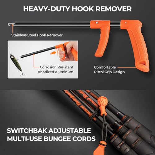 KastKing SteelStream Fishing Tool Kit - 8 Tools