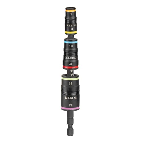 Klein Tools Impact Socket Set with 6 Hex Sizes