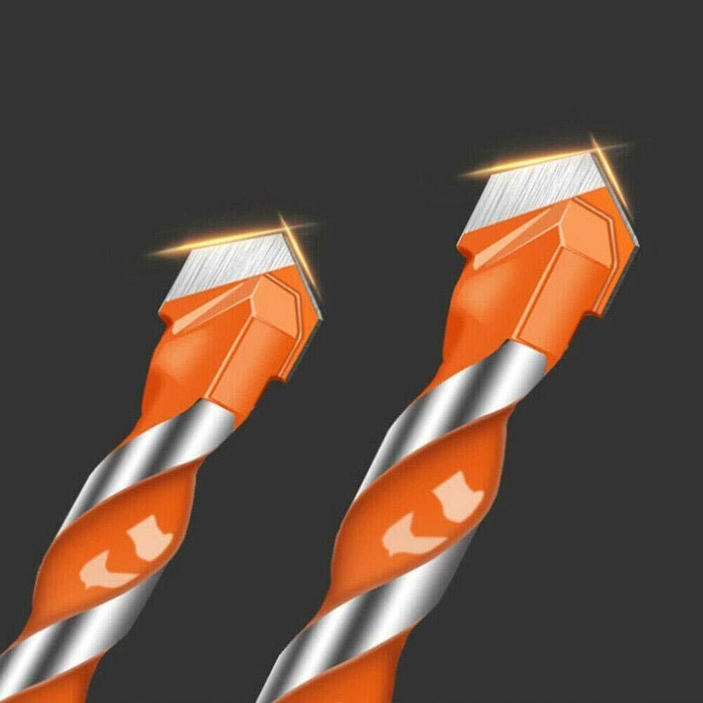 5x Cut Multi-Material Tile Drill Bits Set for Ceramic Porcelain Granite Marble