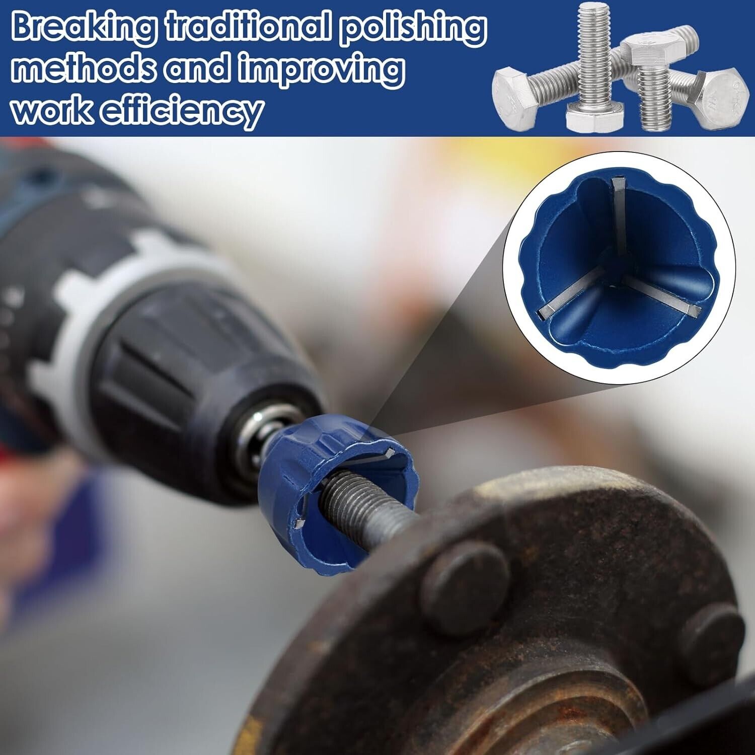 Tungsten Steel Drill Bit Deburring External Chamfer Tool Hex Shank Remove Burr