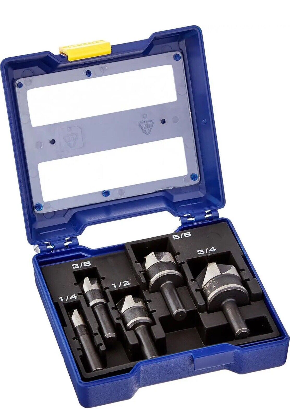 IRWIN Countersink Drill Bit Set for Metal, 5-Piece (1877793)