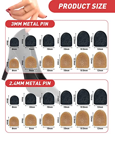 24 Pairs High Heel Replacement Tips Repair Kit