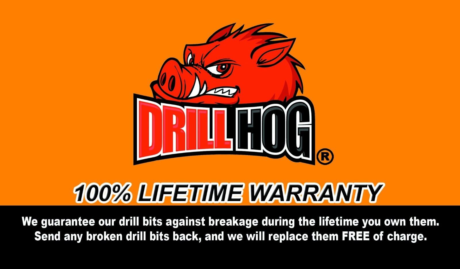 29 Pc Left Hand Drill Bits Drill Bit Set Handed Drill Hog® Lifetime Warranty 