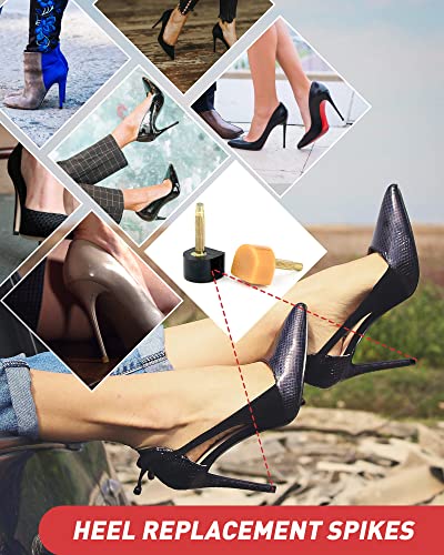 24 Pairs High Heel Replacement Tips Repair Kit