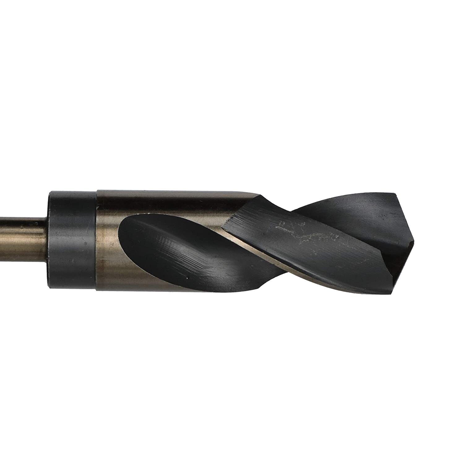 Drill America INDIVIDUAL HSS Black & Gold 3 Flat Shank Drill Bits 9/16" - 1-1/2"