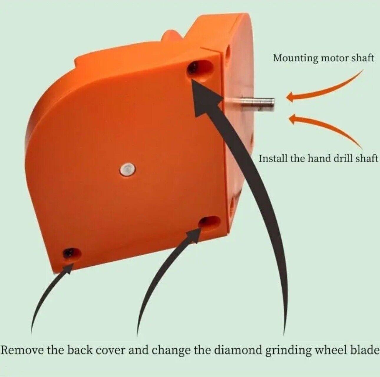 Portable Multipurpose Drill Bit Grinding Sharpener Twisted Drill Bit Grinder